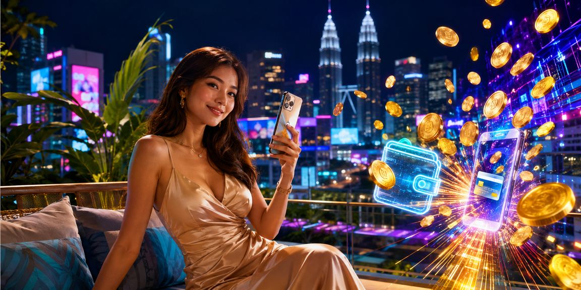Slot moden dengan tema bandar Kuala Lumpur dan muzik hebat